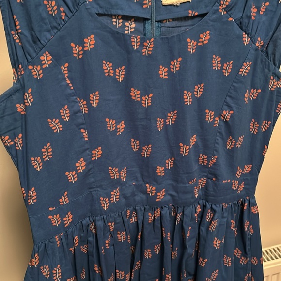 Handmade Blue Dress - Picture 2 of 4